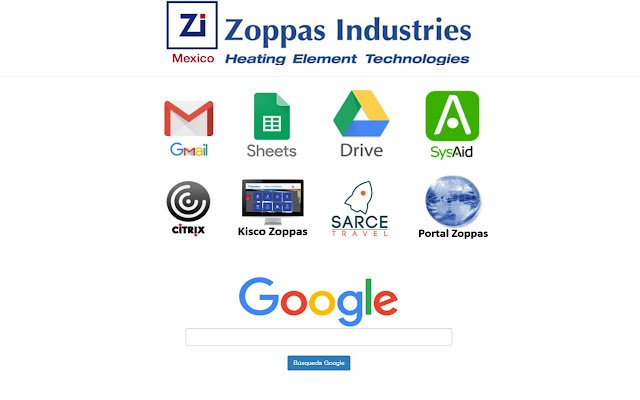 Sitios Frecuentes Zoppas Industries Mexico  from Chrome web store to be run with OffiDocs Chromium online
