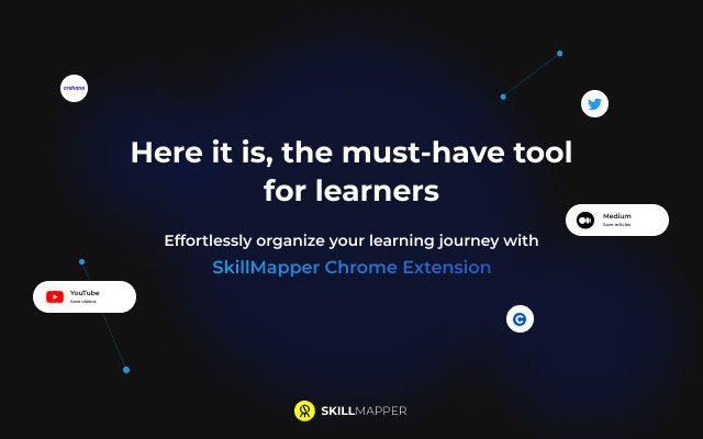 SkillMapper：通过 Chrome 网上商店进行技能提升求职，并与 OffiDocs Chromium 在线运行