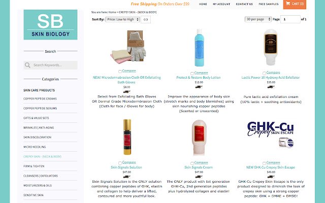 SKIN BIOLOGY  from Chrome web store to be run with OffiDocs Chromium online