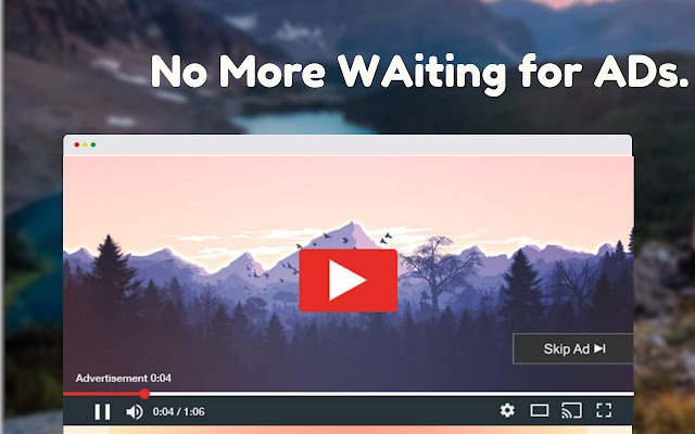 Lewati Iklan Dari YouTube 2022 dari toko web Chrome untuk dijalankan dengan OffiDocs Chromium online