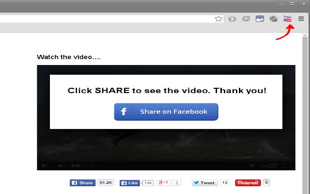 Skip Like And Go To YouTube из интернет-магазина Chrome для запуска с OffiDocs Chromium онлайн