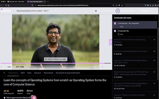 Skip series intro  from Chrome web store to be run with OffiDocs Chromium online