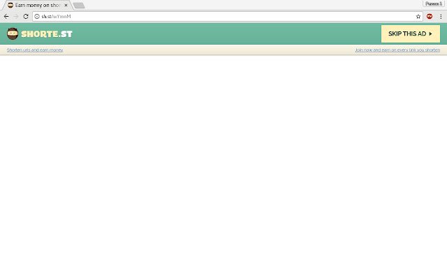 Skip shorte.st ads  from Chrome web store to be run with OffiDocs Chromium online