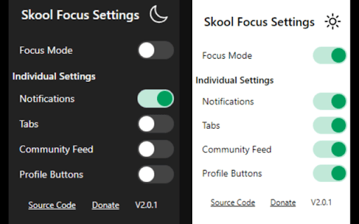 Skool Focus from Chrome web store to be run with OffiDocs Chromium online Skool Focus from Chrome web store to be run with OffiDocs Chromium online