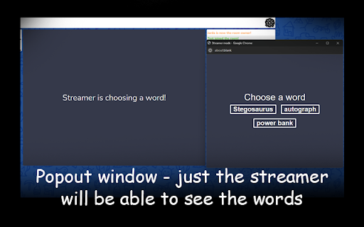 Skribbl.io Fix for streamers  from Chrome web store to be run with OffiDocs Chromium online