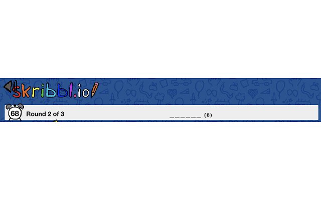 SkribbliOhMy dal negozio web di Chrome può essere eseguito con OffiDocs Chromium online