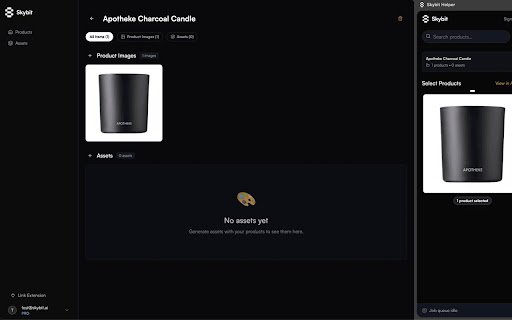 Skybit Helper  from Chrome web store to be run with OffiDocs Chromium online