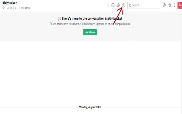 Slack History  from Chrome web store to be run with OffiDocs Chromium online