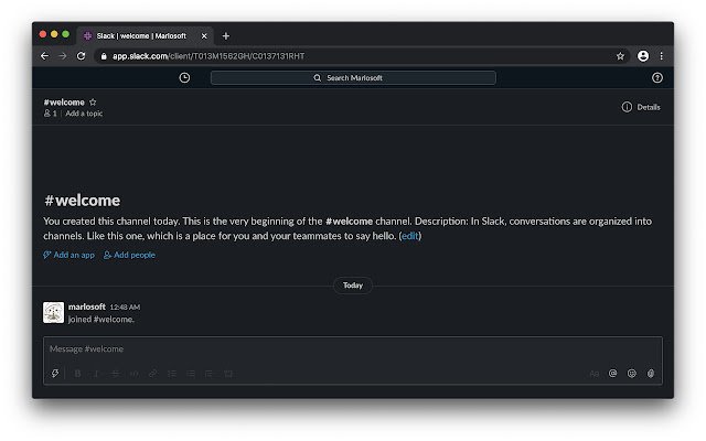 Slack Toggle Sidebar  from Chrome web store to be run with OffiDocs Chromium online