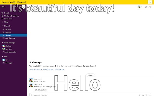 Slarrage  from Chrome web store to be run with OffiDocs Chromium online