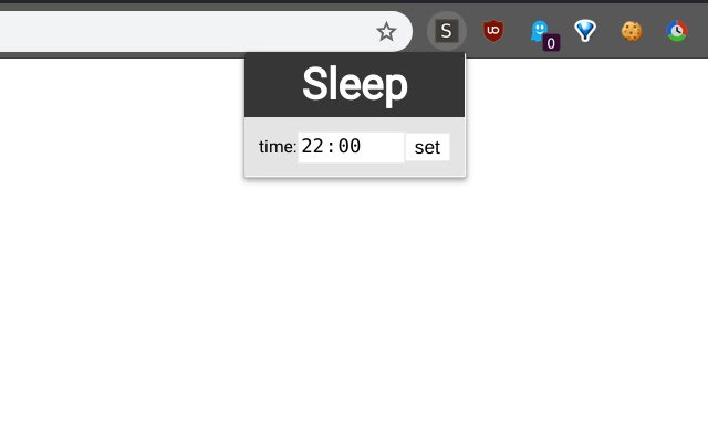 sleep de Chrome web store para ejecutarse con OffiDocs Chromium en línea