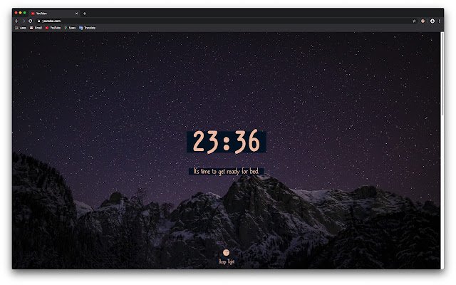 Sleep Tight  from Chrome web store to be run with OffiDocs Chromium online