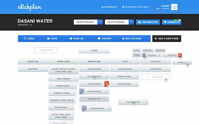 slickplan מחנות האינטרנט של Chrome להפעלה עם OffiDocs Chromium באינטרנט