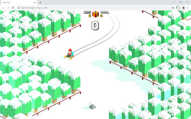 OffiDocs Chromium 온라인으로 실행되는 Chrome 웹 스토어의 슬라이딩 산타클로스 게임