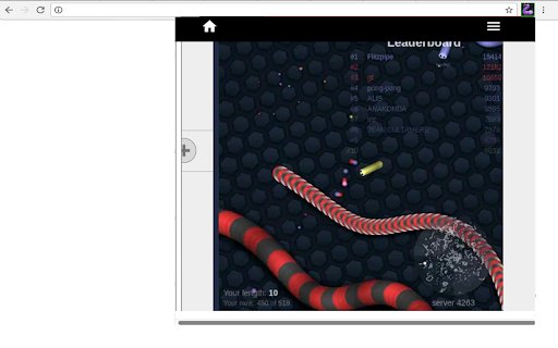 Slither Candy game  from Chrome web store to be run with OffiDocs Chromium online