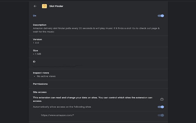 Slot Finder  from Chrome web store to be run with OffiDocs Chromium online