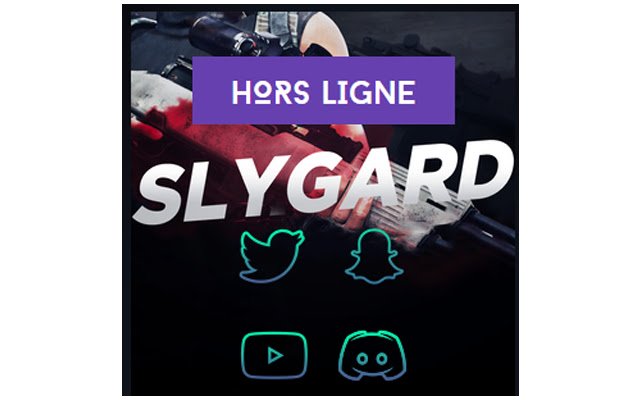 Slygard Twitch ຈາກຮ້ານເວັບ Chrome ທີ່ຈະດໍາເນີນການກັບ OffiDocs Chromium ອອນໄລນ໌