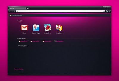 SmallringFX DarkMagenta Theme  from Chrome web store to be run with OffiDocs Chromium online