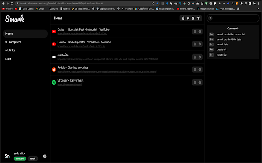 Smark from Chrome web store to be run with OffiDocs Chromium online Smark from Chrome web store to be run with OffiDocs Chromium online