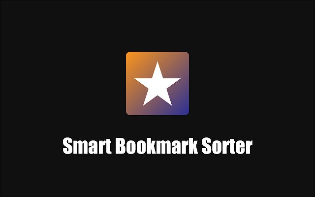 Smart Bookmark Sorter từ cửa hàng Chrome trực tuyến sẽ được chạy với OffiDocs Chromium trực tuyến