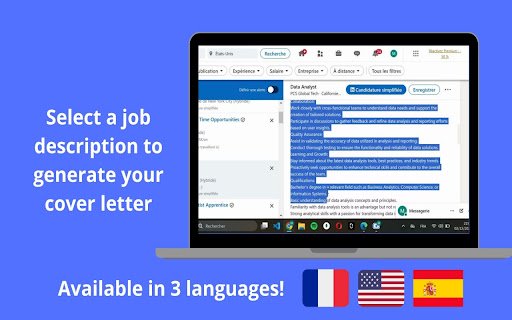 SmartCandidate  from Chrome web store to be run with OffiDocs Chromium online