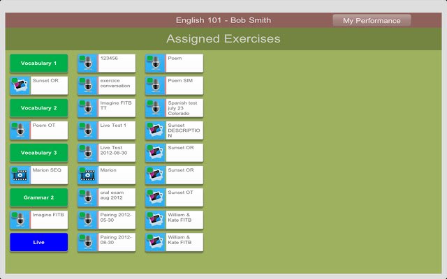 SmartClass+  from Chrome web store to be run with OffiDocs Chromium online