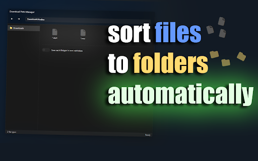 Smarter Downloads  from Chrome web store to be run with OffiDocs Chromium online