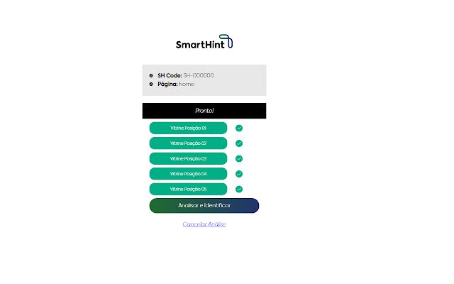 SmartHint מחנות האינטרנט של Chrome להפעלה עם OffiDocs Chromium באינטרנט