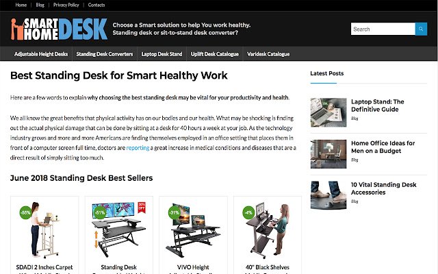 Smart Home Desk dari toko web Chrome untuk dijalankan dengan OffiDocs Chromium online