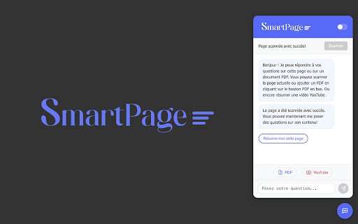SmartPage  from Chrome web store to be run with OffiDocs Chromium online