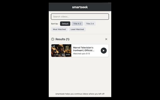 SmartSeek  from Chrome web store to be run with OffiDocs Chromium online
