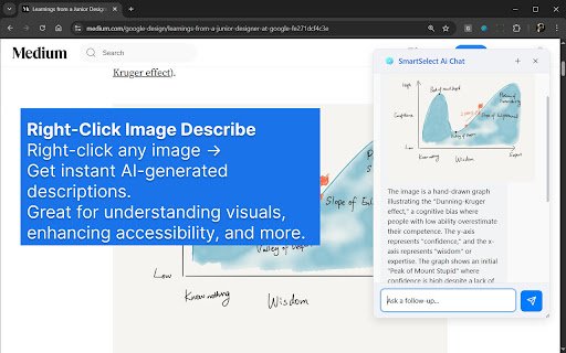 SmartSelect Ai  from Chrome web store to be run with OffiDocs Chromium online