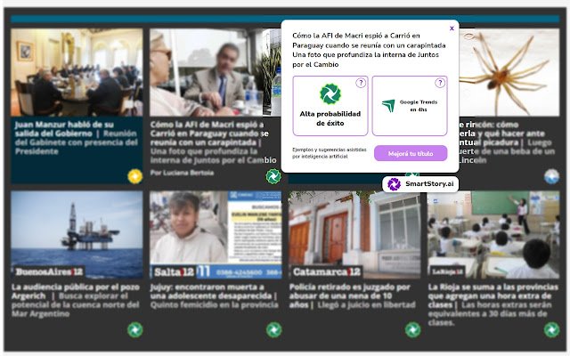 Smart Story AI SEO tool  from Chrome web store to be run with OffiDocs Chromium online