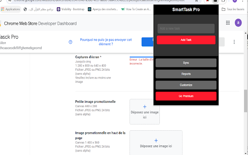 SmartTask Pro  from Chrome web store to be run with OffiDocs Chromium online