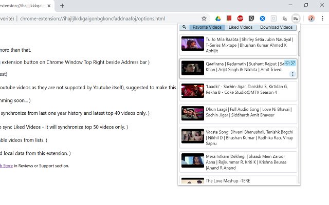 Smart Youtube Playlist (AutoFavorite) mula sa Chrome web store na tatakbo sa OffiDocs Chromium online