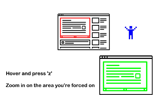 Smart zoom  from Chrome web store to be run with OffiDocs Chromium online