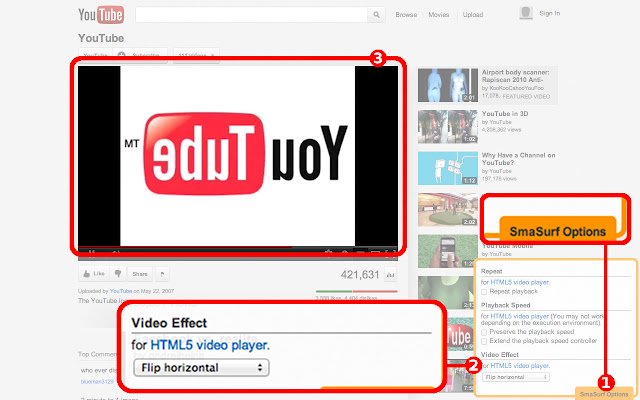 SmaSurf for Web Browser Extensions  from Chrome web store to be run with OffiDocs Chromium online