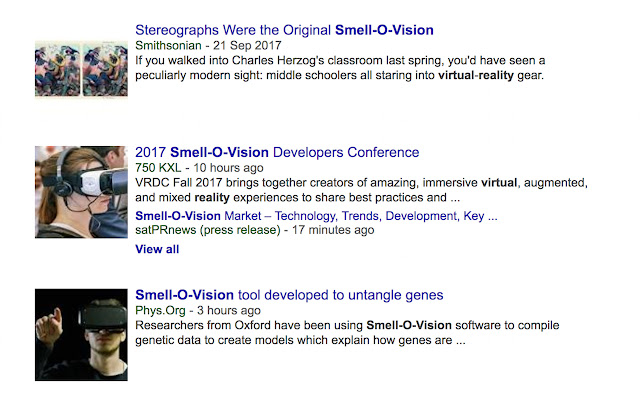 SMELL O VISION  from Chrome web store to be run with OffiDocs Chromium online