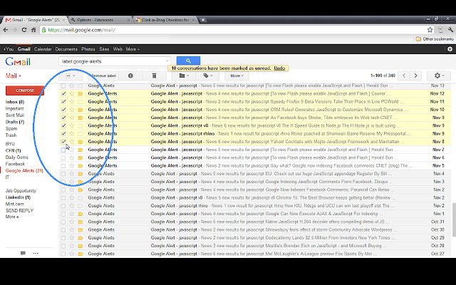 Smooth Checkbox for Gmail™  from Chrome web store to be run with OffiDocs Chromium online