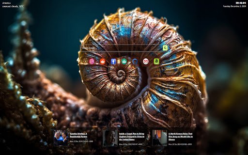 Snail  from Chrome web store to be run with OffiDocs Chromium online