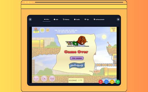 Snail Bob Unblocked Game  from Chrome web store to be run with OffiDocs Chromium online