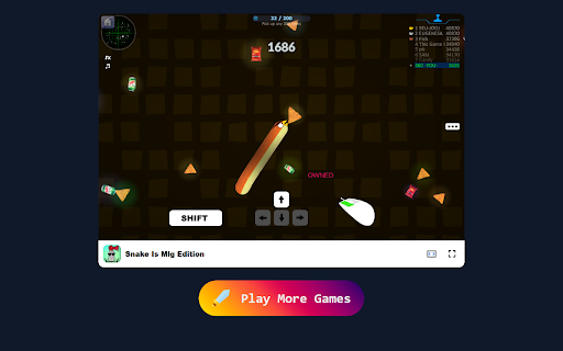 Snake Is MLG Edition Game Conquer the Arena with Meme Fueled Fun!  from Chrome web store to be run with OffiDocs Chromium online