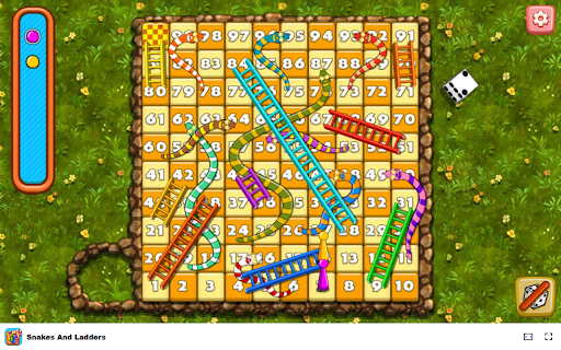 Snakes and Ladders Game Enjoy Classic Board Fun Offline!  from Chrome web store to be run with OffiDocs Chromium online