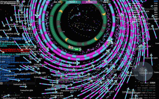 SnakeyRain When it rains, it pours!  from Chrome web store to be run with OffiDocs Chromium online