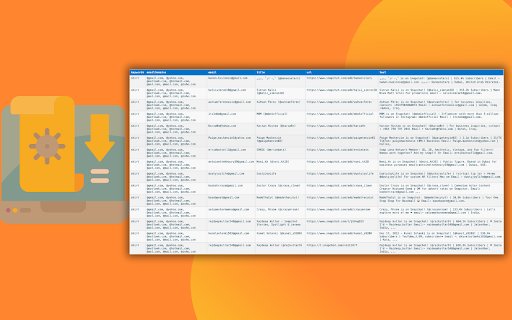 Snapchat Email Scraper  from Chrome web store to be run with OffiDocs Chromium online