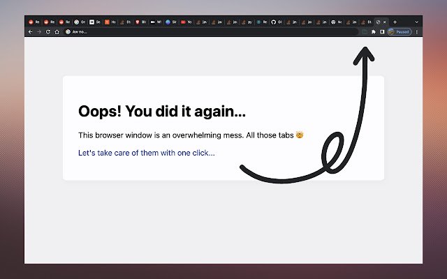 Snap those tabs  from Chrome web store to be run with OffiDocs Chromium online