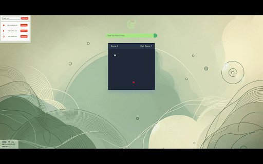 Snek Tab  from Chrome web store to be run with OffiDocs Chromium online