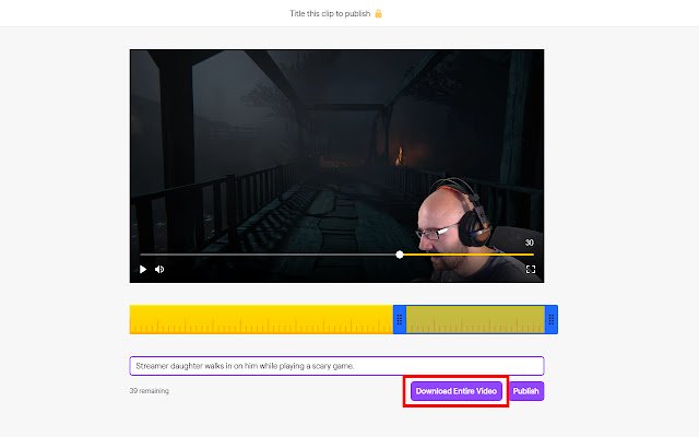 SNIPACLIP Mange/Download Twitch Clips  from Chrome web store to be run with OffiDocs Chromium online