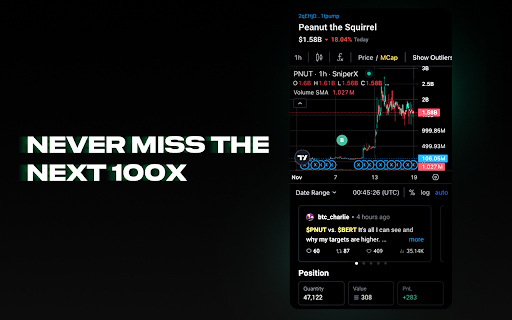 SniperX  from Chrome web store to be run with OffiDocs Chromium online