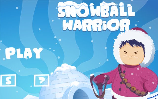 Snow Ball Warrior-Spiel aus dem Chrome-Webshop, das mit OffiDocs Chromium online ausgeführt werden kann